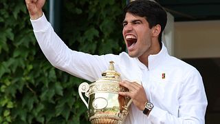 Carlos Alcaraz vinner sin andra raka Wimbledon