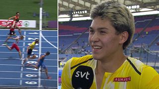 David Thid klar för semifinal på 400 meter häck i friidrotts-EM