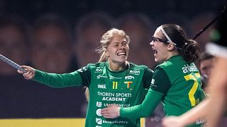 Maja Viström gör 4-1 för Thorengruppen