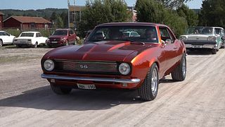 Stor cruising avslutar Classic Car Week i Rättvik – se några av de snygga bilarna