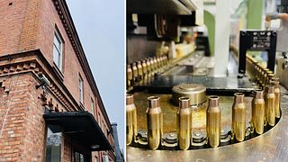 Följ med in i fabriken där all Sveriges militära finkalibriga ammunition tillverkas