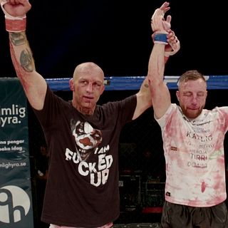 Efter gladiatormatchen – nu jagar Andreas UFC-kontrakt