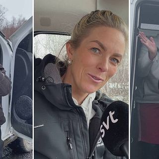 Entusiastiska besökare lockades till öppningen av Vildmarksvägen: Vill uppleva storslagna fjäll och snö på sommaren