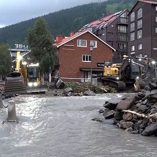 Här svämmar Göta älv över i Göteborg