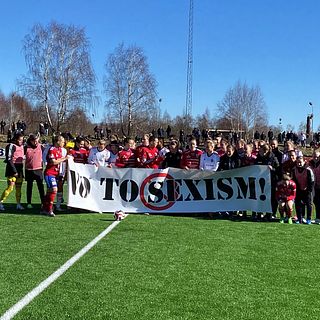 Spelaren Linda sa ifrån mot supporterkönsorden – reaktionerna ”har värmt”
