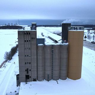 Rivningen av silon på Alderholmen i Gävle kommer kosta mångmiljon-belopp