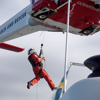 Flygande läkare förstärker sjöräddningen på Gotland