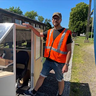 Framtidens tåg testas på museijärnväg i Vadstena