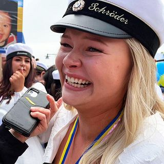 Studentglädje i Falun – följ med till utspringet