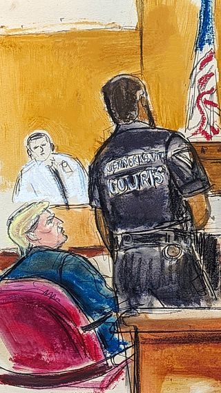 Vilket straff kan Trump få?