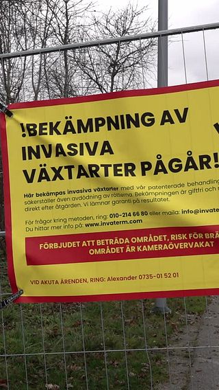 Hur stort är problemet med parkslide i Växjö?