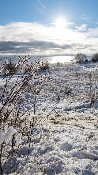 Var snöar det minst i Sverige?