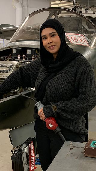 De vill bli flygtekniker – ökat intresse bland unga