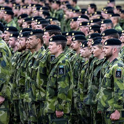 En kort startsträcka, det svenska totalförsvaret och vår försvarsindustri – hör vad experterna tror att vi skulle bidra med.