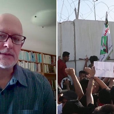 ”Jag misstänker att det kan eskalera.” Det säger Mohammad Fazlhashemi, professor i islamsk teologi, om protesterna mot koranbränningen i Irak. Hör varför i videon ovan.