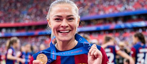 Fridolina Rolfö och hennes Barcelona vinner Champions League på nytt.
