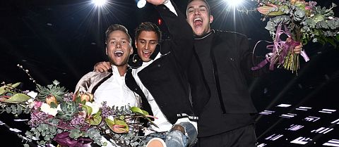 Samir & Victor samt Liamoo gick direkt vidare till finalen under Melodifestivalens andra deltävling i Scandinavium på lördagen