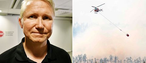 Mikael Tofvesson, biträdande chef för MSB:s operativa avdelning.