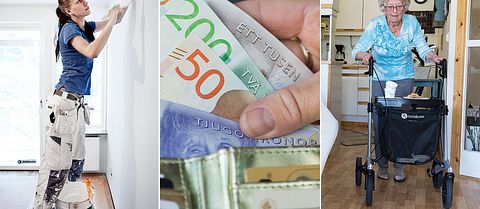 M och KD:s budgetförslag innehåller sänkt skatt för både inkomsttagare och pensionärer.