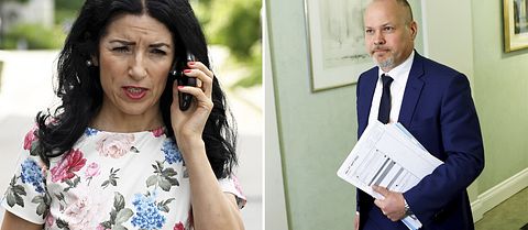 Den politiska vilden Amineh Kakabaveh inför misstroendeomröstningen mot Morgan Johansson (S).