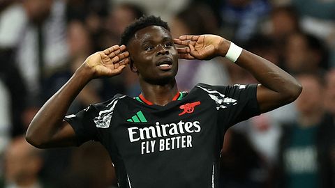 Fotboll: Arsenal till semifinal – Bukayo Saka tog revansch efter straffmiss  | SVT Sport