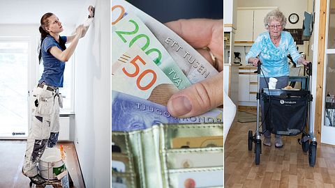 M och KD:s budgetförslag innehåller sänkt skatt för både inkomsttagare och pensionärer.