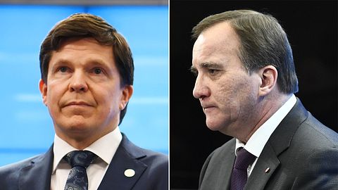 Andreas Norlén och Stefan Löfven