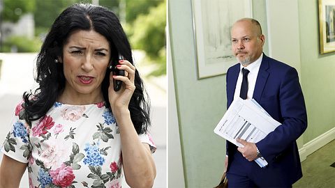 Den politiska vilden Amineh Kakabaveh inför misstroendeomröstningen mot Morgan Johansson (S).