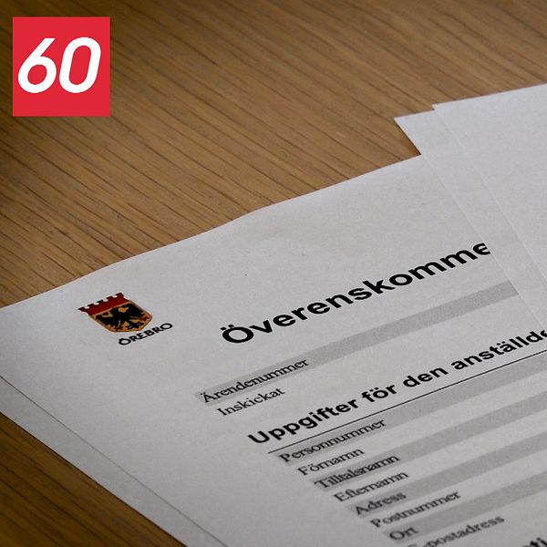 Utskrifter av överenskommelser från Örebro kommun