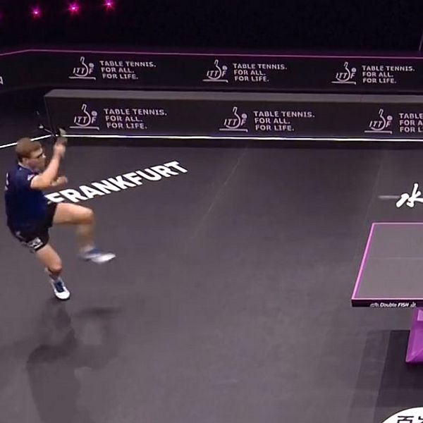 Trots seger i drömbollen så fick Alexis Lebrun se sig besegrad