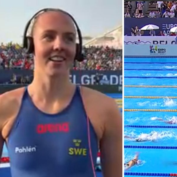 Junevik tog EM-brons på 100 m fjäril