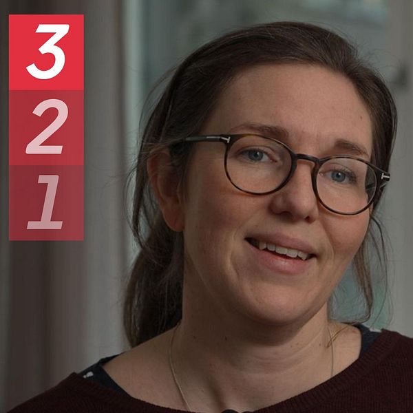 Psykologen Susanna Tagesdotter ler, bredvid syns siffrorna 1,2 och 3