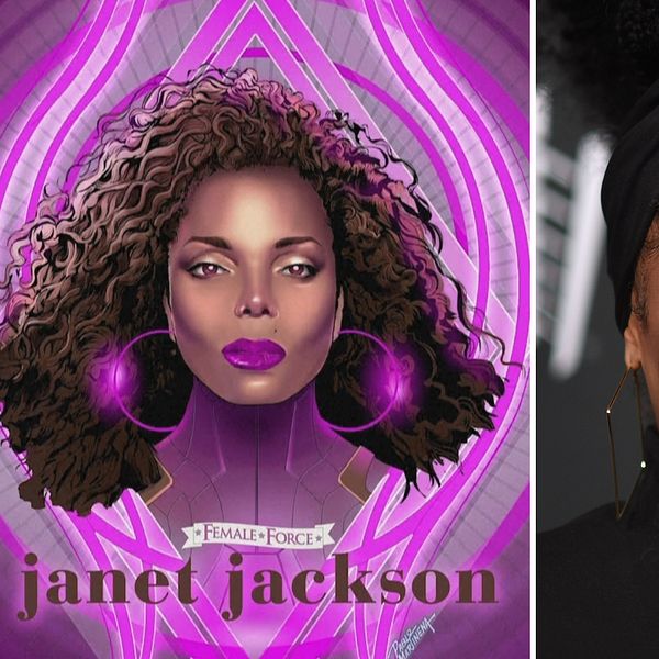 Janet Jacksons liv blir seriealbum