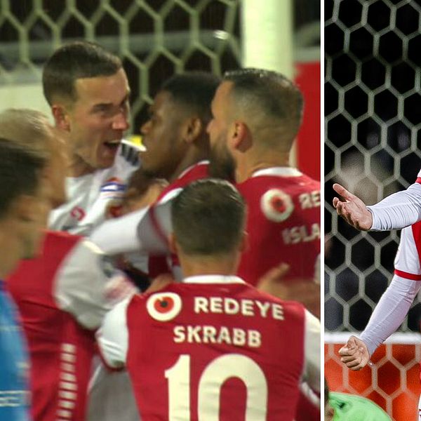 Dino Islamovic bråkade med en lagkamrat, sedan gjorde han Kalmars mål i 2-2-matchen mot Halmstad.