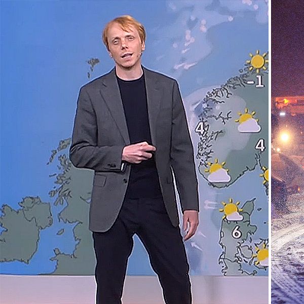 Hör Marcus Sjöstedts prognos för snöovädret och det nya snöovädret som drar över landet under torsdagen.