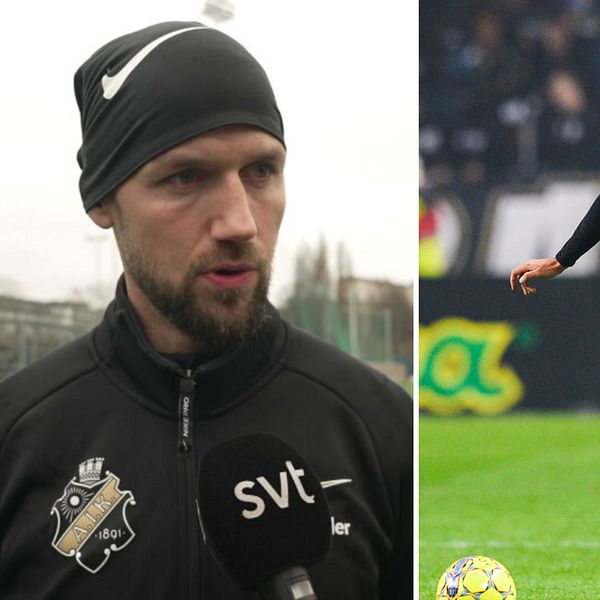 Alexander Milosevic och Kristoffer Olsson.