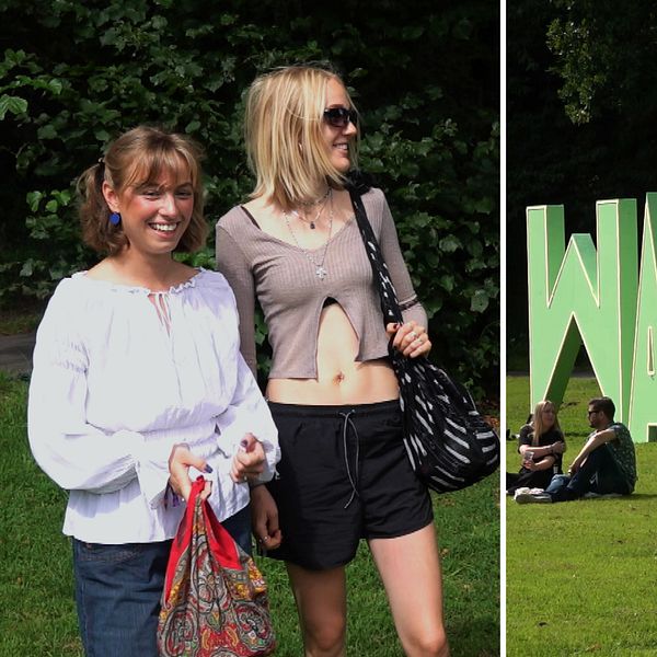 Två tjejer på Way Out West