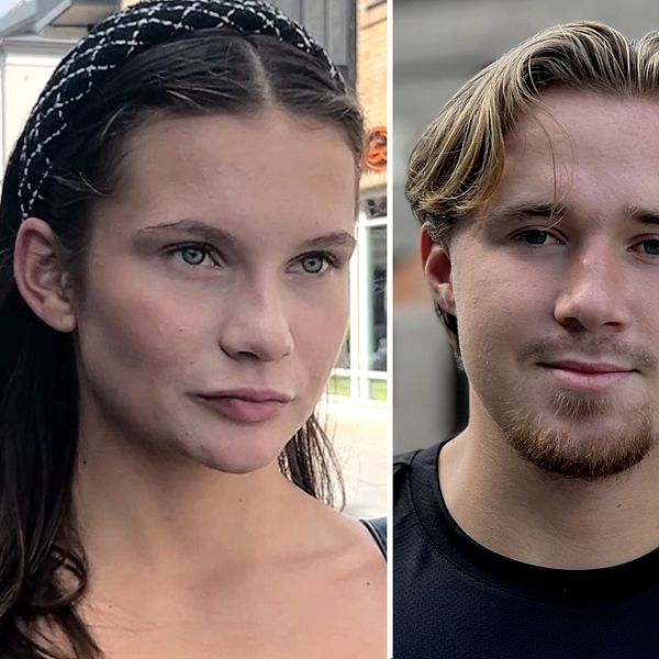 Halmstadsborna Saga Widing, William Sparreskog och Stella Vano Ohlsson