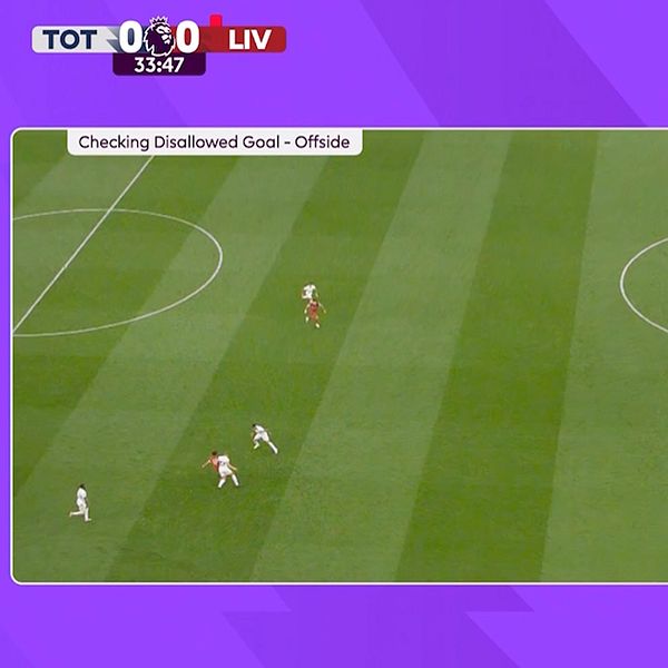 Luis Diaz mål för Liverpool i Premier League mot Tottenham dömdes bort