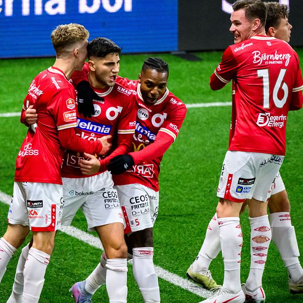 Degerfors IF livesänder läktarbygge.