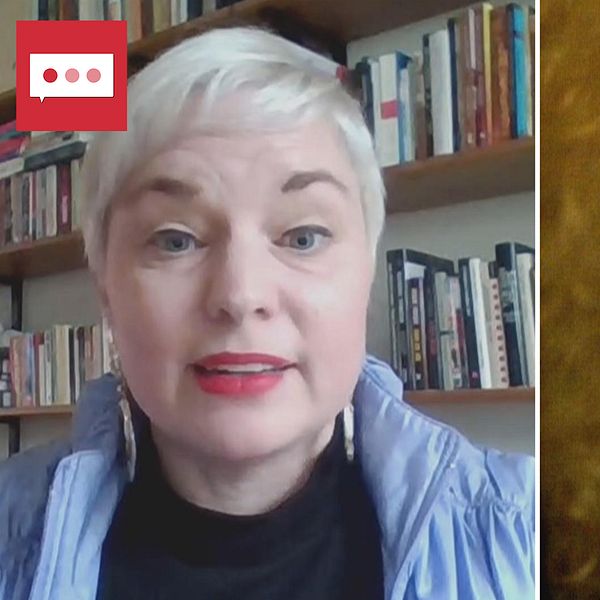 Modehistorikern Emma Severinsson.
