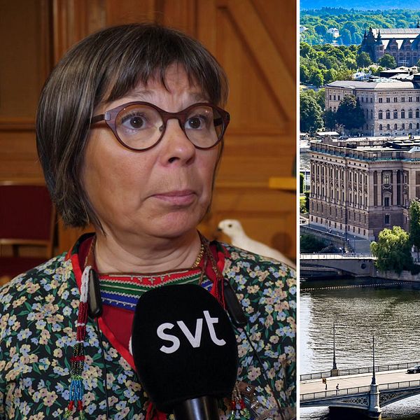 Marianne Gråik, ordförande för Samelandspartiet.