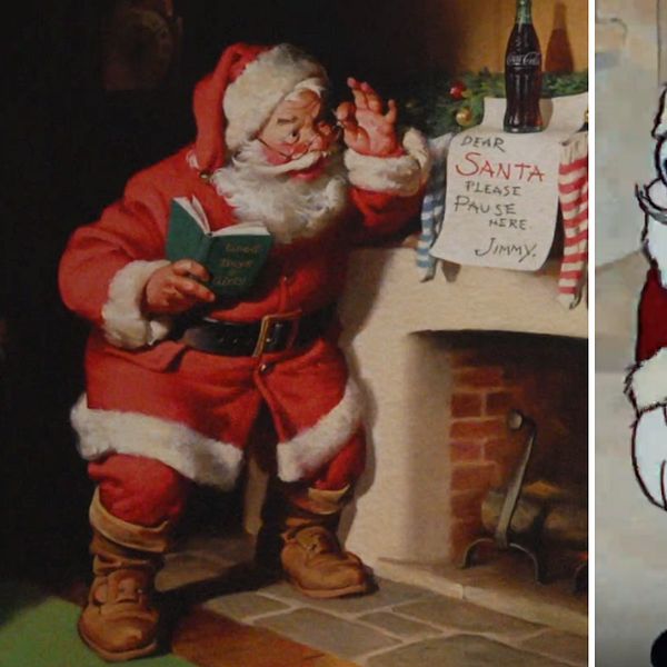 Jultomtomten i konst och tv-program