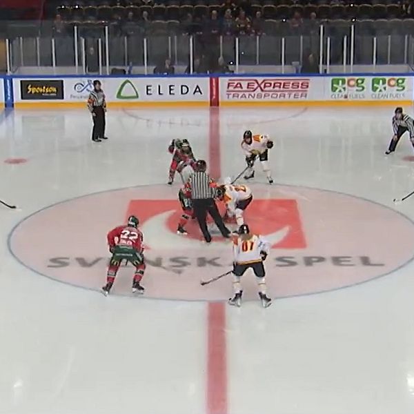 Här tar Brynäs ledningen – efter tolv sekunder.