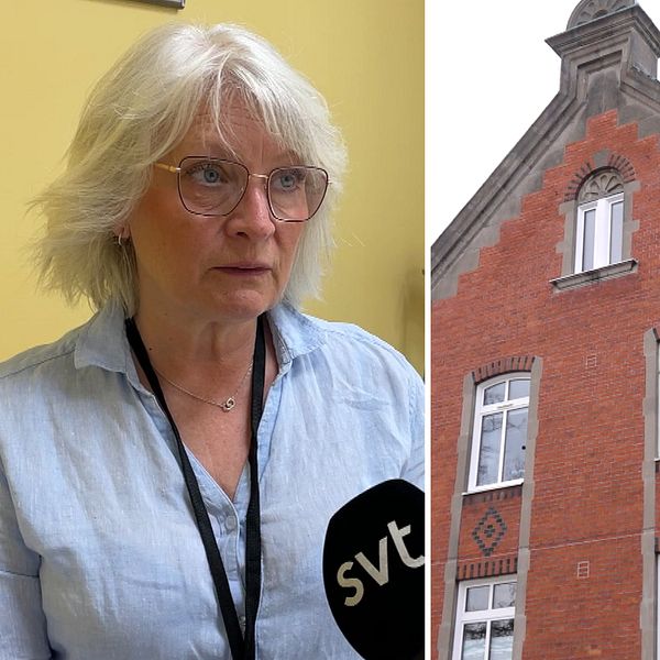 Eva Enberg Mård, fasad till hus på Pantarholmen