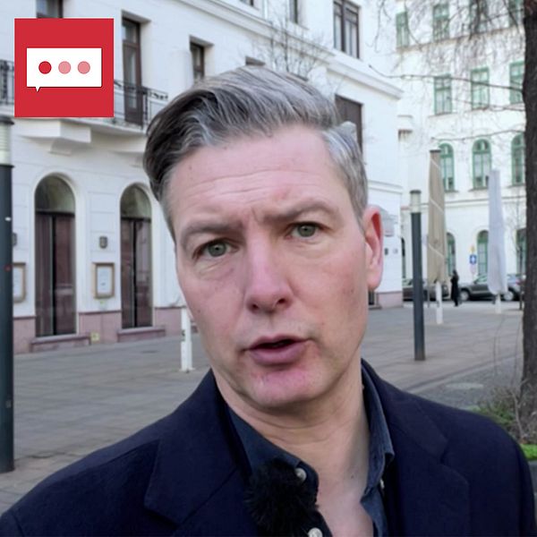 SVT:s Europakorrespondent Christoffer Wendick