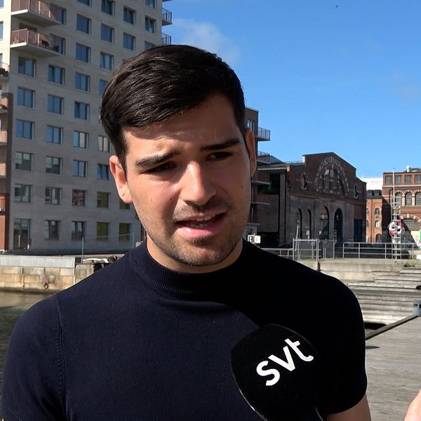Daniel Castro Vencu Öhrlund (S) och Paulina Brandberg (L), jämställdhetsminister, om möjliga lagar mot omvändelseförsök.