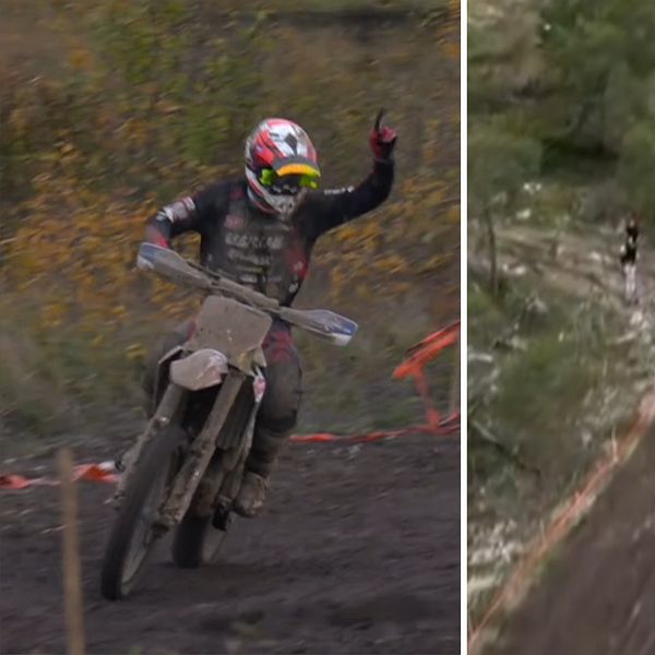 Albin Elowson fick en jättestart på Gotland Grand National.