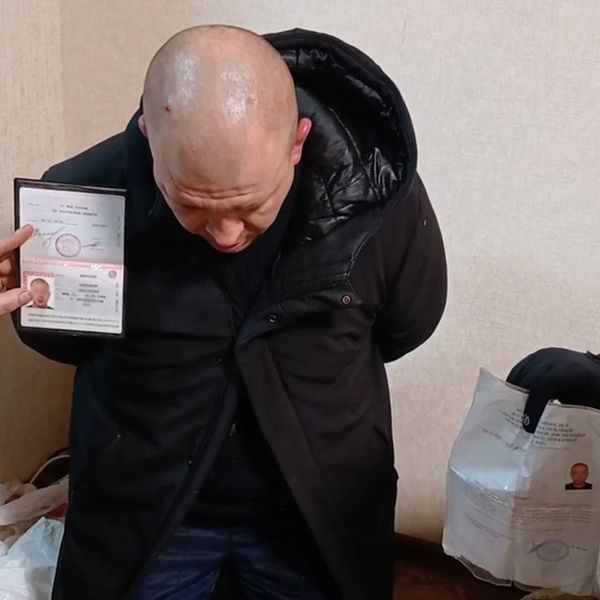 I östra Ukraina greps langare som sålde knark till soldater