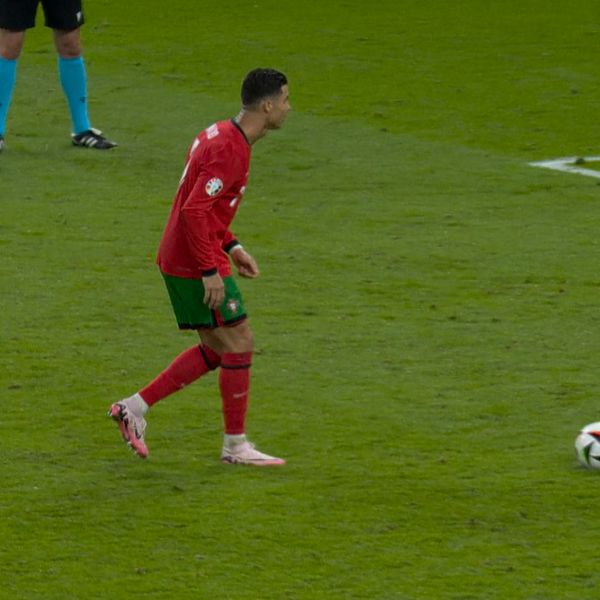 Cristiano Ronaldo och Jonas Eriksson